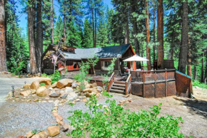 Tahoe Vista Cabin with Deck 1 Mile to the Beach! Tahoe Vista